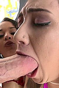 Angel Smalls, Holly Hendrix And Lily Jordan Are Natural Born Spit Swappers