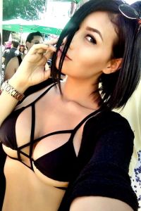 Mexican model Dianey Sahagun