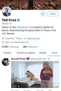 Ted Cruz Has Interesting Taste.