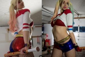 Front Or Back? Harley Quinn By Lunaraecosplay