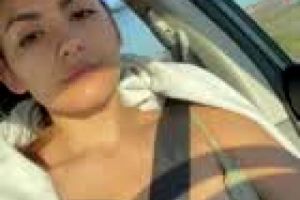 I Get Horny While I Drive! Would You Stop To Fuck Me? [GIF]