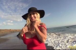 September Carrino Reveal At The Beach