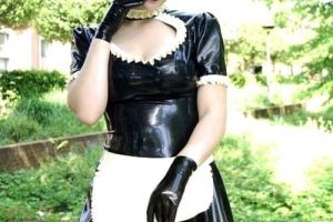 Sexy Asf Maid In Latex